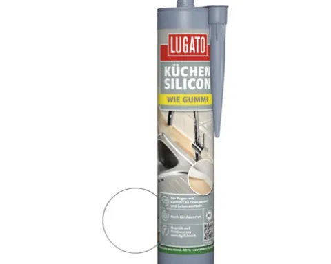 Lugato Küchen-Silikon Wie Gummi transparent 310 ml