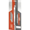 Lugato Kelle Spachtel Zahnkellen-Set Zahnspachtel Zahnkelle Edelstahl 131 mm