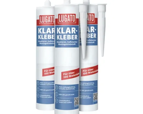 Lugato 1K Klar-Kleber Montagekleber transparent 300 g