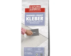 Lugato Natursteinfliesenkleber Marmor + Granit C2FE 5 kg
