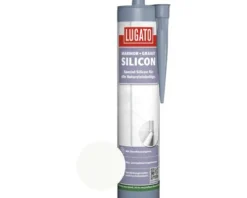 Lugato Spezial-Silikon Marmor + Granit weiß 310 ml