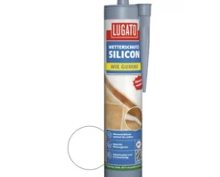 Lugato Wetterschutz-Silikon Wie Gummi transparent 310 ml