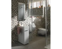Marmor-Natursteinmosaik Random 30,5x30,5 cm beige/braun