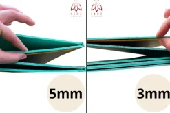 12m² Bodenplatte Füßboden Unterlage XPS mit PET Folie – Schalldämmung Warmdämmung Trittschalldämmung 3mm
