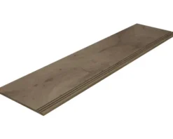 MIRAVA Feinsteinzeug Stufenfliese OSLO walnut dark 29.8 x 120 x 0,9 cm UGL