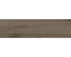 MIRAVA Feinsteinzeug Stufenfliese OSLO walnut dark 29.8 x 120 x 0,9 cm UGL