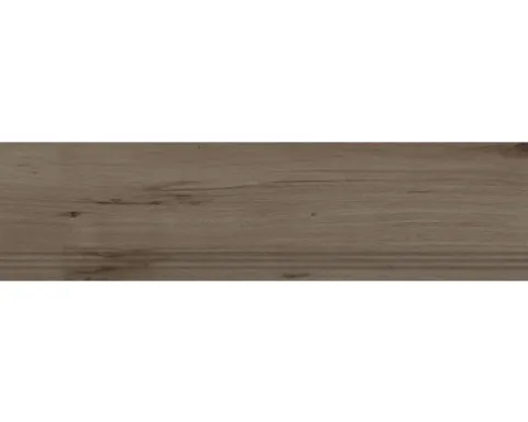 MIRAVA Feinsteinzeug Stufenfliese OSLO walnut dark 29.8 x 120 x 0,9 cm UGL