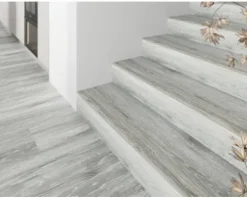 MIRAVA Feinsteinzeug Treppenstufe BERGEN Grey 29.5 x 120 x 0,9 cm matt rektifiziert