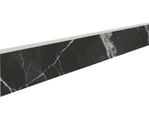 MIRAVA Sockel LUCCA Nero matt 10 x 60 cm