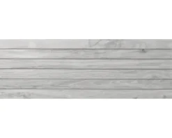 MIRAVA Steingut Dekorfliese BERGEN Grey 33,3 x 100 x 1,04 cm matt rektifiziert
