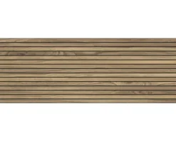 MIRAVA Steingut Wandfliese SKIEN oak 35 cm x 100 cm x 0,8 cm matt rektifiziert