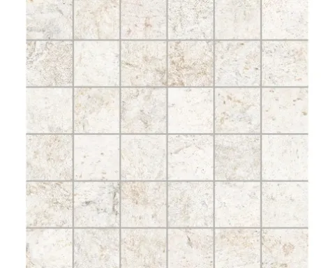 Mosaikfliese Quarzite Blanco 30 x 30 x 0,93 cm