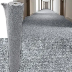 6 m² Selbstklebender Teppich Teppichboden Teppichbelag Bodenbelag Strapazierfähiger Wasserdicht – 120 cm x 500 cm (hell)