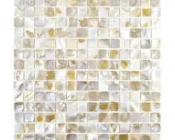 Muschelmosaik SM 203 hellbeige 30,5x30,5 cm