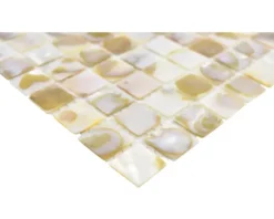 Muschelmosaik SM 203 hellbeige 30,5x30,5 cm