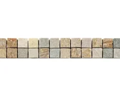 Natursteinbordüre grahit 4,9x30,5 cm