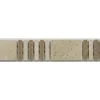 Natursteinbordüre Travertine weiß 30,5x4,8 cm