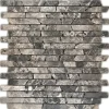 Natursteinmosaik Emperado braun 30,5x30,5
