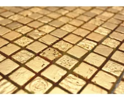 Natursteinmosaik XAM 47 30x30 cm Gold