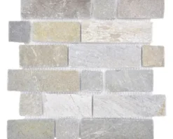 Natursteinmosaik XMS548N beige 32,7x30,7 cm