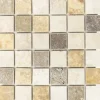 Natursteinmosaik XNT 46685 braun/beige 30,5x30,5 cm