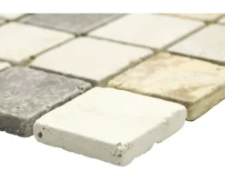Natursteinmosaik XNT 46685 braun/beige 30,5x30,5 cm