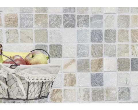 Natursteinmosaik XNT 46685 braun/beige 30,5x30,5 cm
