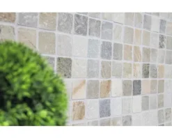 Natursteinmosaik XNT 46685 braun/beige 30,5x30,5 cm