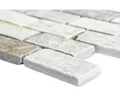 Natursteinmosaik XQM 13IL 30,5x30,5 cm beige/grau