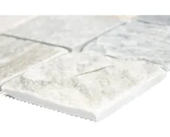 Natursteinmosaik XQM 100L 30,5x30,5 cm beige/grau