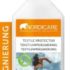 Nordicare Textil Imprägnierspray [500ml] Universal Imprägnierspray Jacke Sneaker Schuhe I Imprägnierung's Spray Regenjacke, Goretex I Textil Schuh wasserdicht imprägnieren