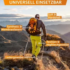 Nordicare Textil Imprägnierspray [500ml] Universal Imprägnierspray Jacke Sneaker Schuhe I Imprägnierung's Spray Regenjacke, Goretex I Textil Schuh wasserdicht imprägnieren