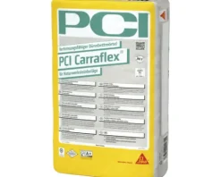 PCI Carraflex® verformungsfähiger Dünnbettmörtel für Naturwerksteinbeläge weiß C2FTE-S1 25 kg