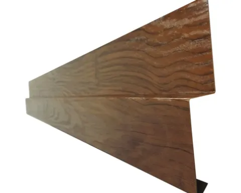 PRECIT Sockelprofil für Wandpaneel golden oak 2000 mm x 51 mm x 15 mm x 50 mm