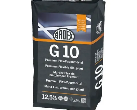 PREMIUM Flex-Fugenmörtel, zementgrau ARDEX G10, 12,5 kg