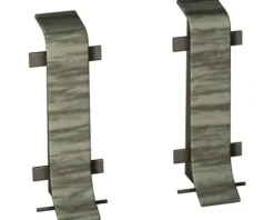 Prinz Verbinder für Klemmsockelleisten Eiche grau 50 mm x 22 mm