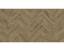 PVC-Boden Antik Soho Fischgrät-Optik Holz 669D Dielen 10x47 cm 400 m breit (Meterware)