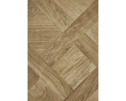 PVC-Boden Cube Holzdielenoptik Eiche hellbraun FB543 200 cm breit (Meterware)