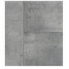 PVC-Boden Elara Fliesenoptik silber Fliesen 33x100 cm 400 cm breit (Meterware)