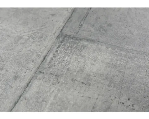 PVC-Boden Elara Fliesenoptik silber Fliesen 33x100 cm 400 cm breit (Meterware)