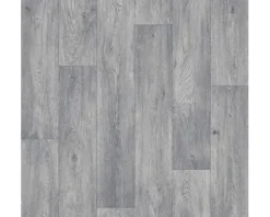 PVC-Boden News Holzdielenoptik Aged Oak graubraun Dielen 16,6x100 cm 300 cm breit (Meterware)