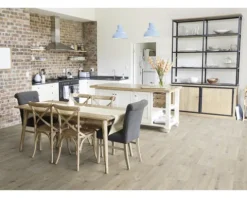 PVC-Boden Togo Holzdielenoptik Sherwood blond FB2013 Dielen 25x133 cm 200 cm breit (Meterware)