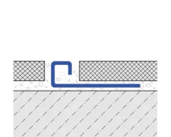 Quadrat-Abschlussprofil Dural Squareline DPSE 100 10 mm Länge 250 cm Edelstahl