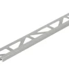 Quadrat-Abschlussprofil Squareline Aluminium Länge 250 cm Höhe 9 mm