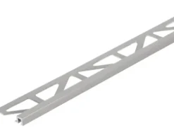 Quadrat-Abschlussprofil Squareline Aluminium Länge 250 cm Höhe 9 mm