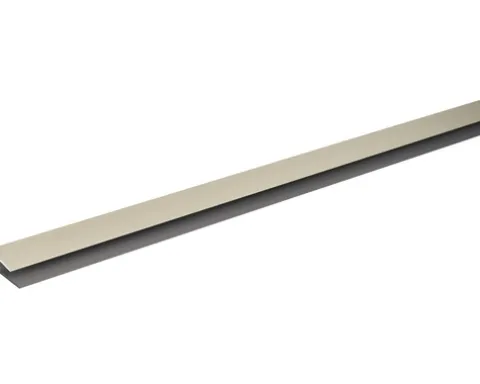 SKANDOR Abschlussprofil Aluminium cognac 21x7x900 mm