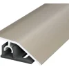 SKANDOR Anpassungsprofil Aluminium Edelstahloptik eloxiert 10x44x1000 mm