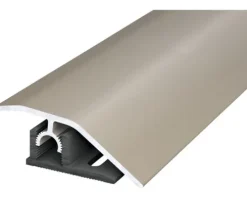 SKANDOR Anpassungsprofil Aluminium Edelstahloptik eloxiert 10x44x1000 mm