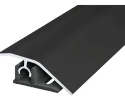 SKANDOR Anpassungsprofil Aluminium Schwarz eloxiert 10x44x1000 mm