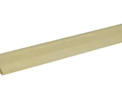 SKANDOR Sockelleiste Birke lackiert SU18L 2400 x 38,5 x 18,5 mm
